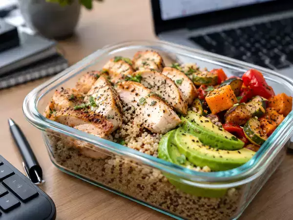 Fünf Tage, fünf verschiedene Rezepte: der perfekte Plan für das Mittagessen zum Mitnehmen zur Arbeit in dieser Woche