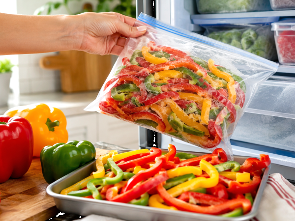 So friert man Paprika im Sommer ein, um sie den ganzen Winter über zu verwenden: Der Schritt, der verhindert, dass sie verderben