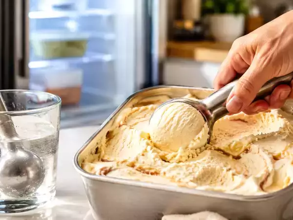 Nie wieder hartes Eis: Der ganz einfache Trick, um Eis direkt aus dem Gefrierschrank zu servieren