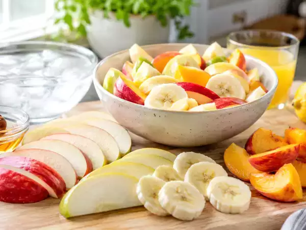 Geschnittenes Obst, das sofort schwarz wird? Entdecke praktische Methoden – neben der Zitrone –, um es frisch zu halten