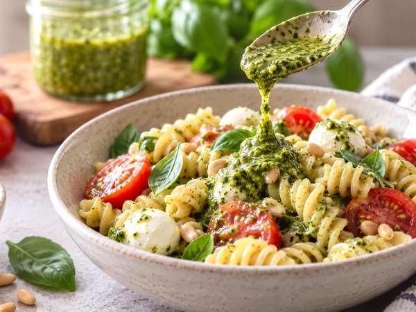 12 Saucen, Vinaigrettes und Dressings, mit denen Sie Ihre Nudelsalate in geschmacksintensive Gerichte verwandeln können