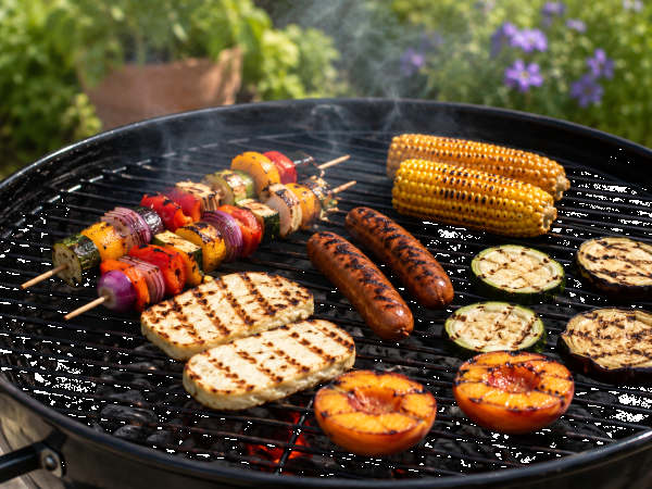 Grillen ohne Fleisch: Warum Gemüse, Obst, Käse und Hülsenfrüchte ebenfalls auf den Grill gehören