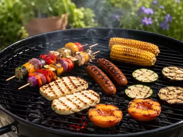 Grillen ohne Fleisch: Warum Gemüse, Obst, Käse und Hülsenfrüchte ebenfalls auf den Grill gehören
