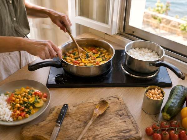 7 einfache Abendessen für den Urlaub, die Sie fast ohne Küchenausstattung oder Kochutensilien zubereiten können