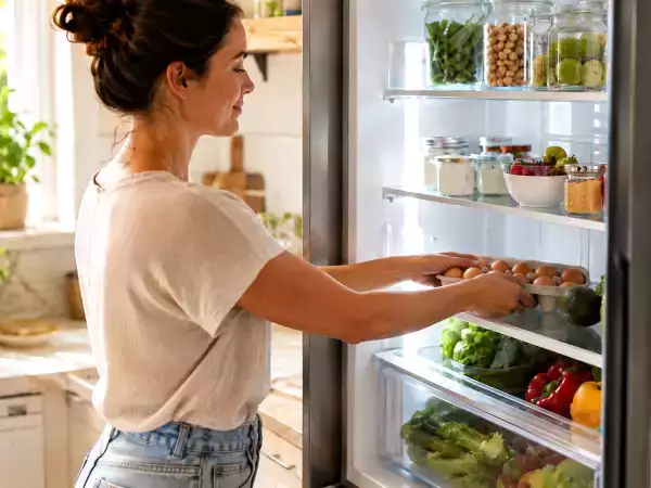 Kühlschrank oder Vorratskammer? Warum liegen Eier im Supermarkt außerhalb des Kühlschranks, müssen zu Hause aber gekühlt werden – besonders im Sommer?