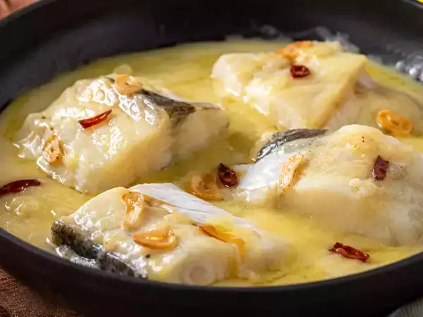 Pil-Pil-Sauce gerinnt? So retten Sie sie mit einem Sieb
