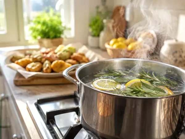 Omas Trick gegen Frittiergeruch: So rettest du sofort die Küche, das Sofa und das ganze Haus
