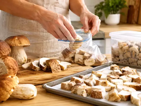 Frische Steinpilze im Gefrierschrank: Der einfache Trick, mit dem sich Aroma und Konsistenz optimal bewahren lassen
