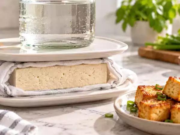 Tofu ohne Presse auspressen: Einfache Methoden für zu Hause, damit er knusprig und voller Geschmack wird