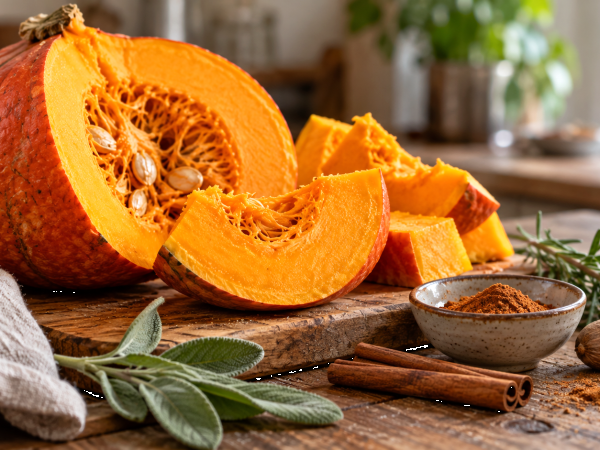 Kürbis und Gewürze – die köstlichsten Kombinationen für den Herbst: Welche Gewürze sollte man verwenden, um den Geschmack in süßen und herzhaften Gerichten optimal zur Geltung zu bringen?