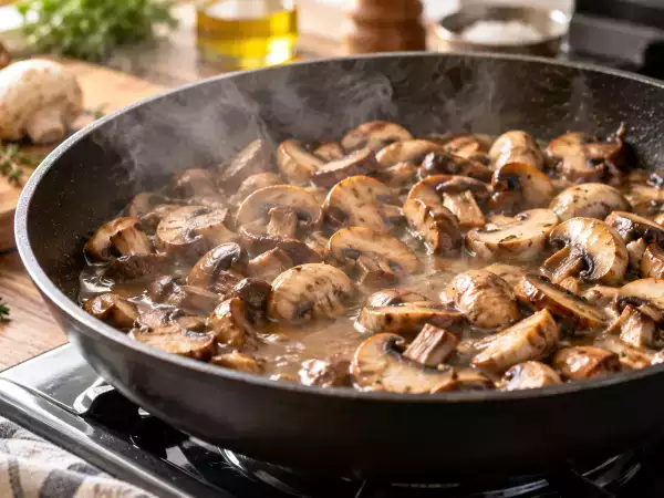 Wasserige Pilze in der Pfanne mit matschiger Konsistenz? Der häufigste Fehler beim Braten und der Trick, damit sie schmackhaft und schön gebräunt bleiben