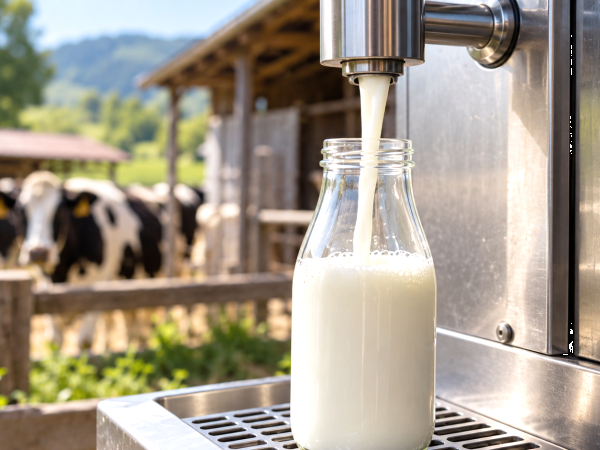 Rohmilch vom Bauernhof: Warum Sie den Hinweis am Milchautomaten ernst nehmen sollten