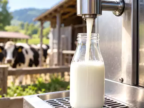 Rohmilch vom Bauernhof: Warum Sie den Hinweis am Milchautomaten ernst nehmen sollten