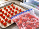 Artikel: Der Trick, um Kirschtomaten einzufrieren und sie im Winter in perfektem Zustand wiederzufinden: kein einziger gefrorener Klumpen mehr