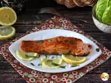 Artikel: Wie bereitet man tiefgefrorenen Lachs in der Heißluftfritteuse zu, ohne ihn vorher aufzutauen?