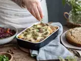 Artikel: Tagesmenü vom 19. Oktober: herbstlicher Linsensalat, cremiger Pilz-Nudelauflauf und Haselnusskuchen