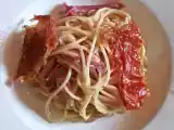 Rezept Spaghetti mit karamellisierten schalotten
