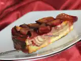 Rezept Zebra-käsekuchen mit pflaumen