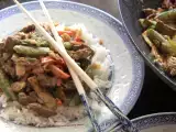 Rezept Wok-rindfleisch mit kokosnussmilch