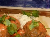 Rezept Shahi kofta curry lamm-mandel-bällchen in tomaten-sahne-sauce