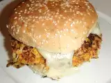 Rezept Gemüse burger mit raclettekäse