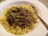 Rezept Pasta mit pilz-zucchini sauce