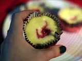 Rezept Raspberry marble cheesecake cupcakes von virginia horstmann