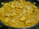 Rezept Hähnchen-curry mit kaki und erdnüsse
