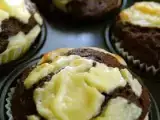 Rezept Double chocolate cheesecakemuffins