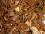 Rezept Chaufa - gebackener peruanischer reis