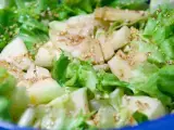 Rezept Salat mit apfel und gomasio