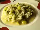 Rezept Grünes frühlings-risotto mit kresse
