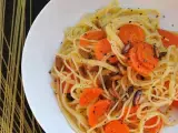Rezept *14* - pasta mit karotten und ingwer - pasta alle carote e zenzero