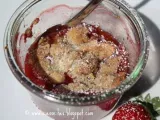 Rezept Rhabarber-erdbeer-crumble