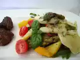 Rezept Mediteraner spargelsalat