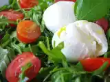 Rezept Rucolasalat mit mozzarella