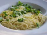 Rezept Pasta mit zitronen-sahne-sauce