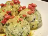 Rezept Spinat-ziegenkäse-knödel