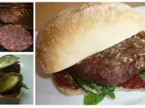 Rezept Beef-burger auf italienisch: antipasti-burger