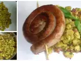 Rezept Herzhaft deftig: bratwurst mit dicken bohnen und speckvinaigrette