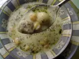 Rezept Joghurtsuppe mit bulgurbällchen (yogurtlu yuvarlama)