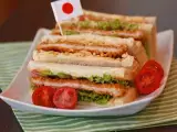 Rezept Katsu-sando / japanese cutlet sandwich