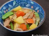 Rezept Nikujaga / sautéed meat with vegetables