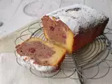 Rezept Gâteau marbré citron framboise