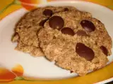 Rezept Chocolate chip protein flax cookies (getreidefrei, nussfrei, *zuckerfrei, roh)