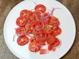 Rezept Tomatensalat mit grapefruit und wassermelone