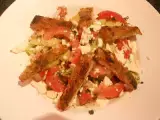 Rezept Griechischer salat mit gyrosstreifen