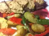 Rezept Lammfilet mit kräuterkruste, ofengemüse und beurre rouge