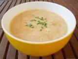 Rezept Spargelsuppe mit süßkartoffeln und kokosmilch