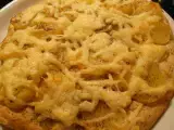 Rezept Kartoffel - pizzette mit jambalaya ~ dip
